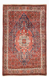 Perserteppich - Nomadic - 208 x 135 cm - rot