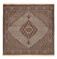Perserteppich - Täbriz - Royal quadratisch  - 205 x 202 cm - braun
