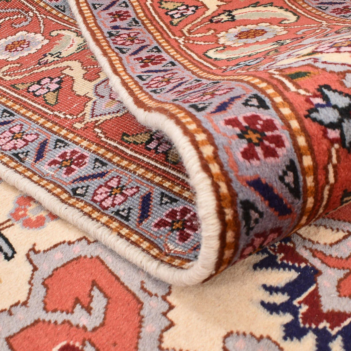 Perserteppich - Nomadic quadratisch  - 218 x 200 cm - creme