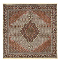 Perserteppich - Täbriz - Royal quadratisch  - 205 x 201 cm - hellbraun