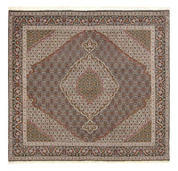 Perserteppich - Täbriz - Royal quadratisch  - 200 x 197 cm - braun