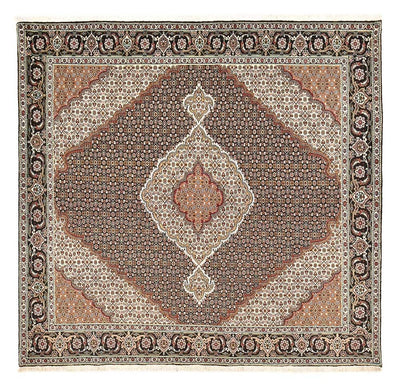 Täbriz - 40 Raj Teppich 200x204cm - Perserteppich