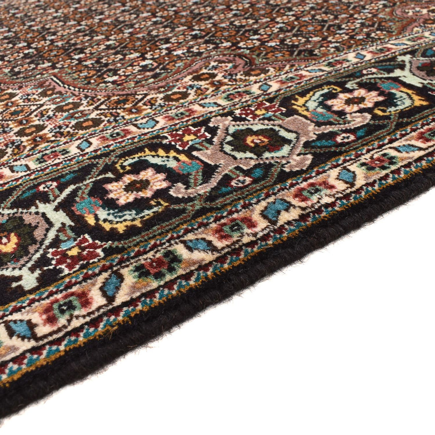 Perserteppich - Täbriz - Royal quadratisch  - 208 x 204 cm - braun