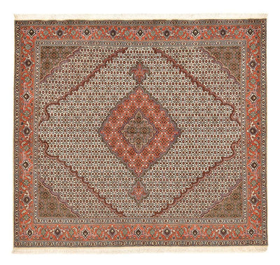 Täbriz - 40 Raj Teppich 196x204cm - Perserteppich