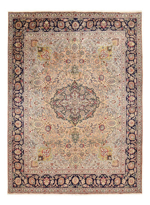 Perserteppich - Täbriz - Royal - 390 x 303 cm - hellbraun