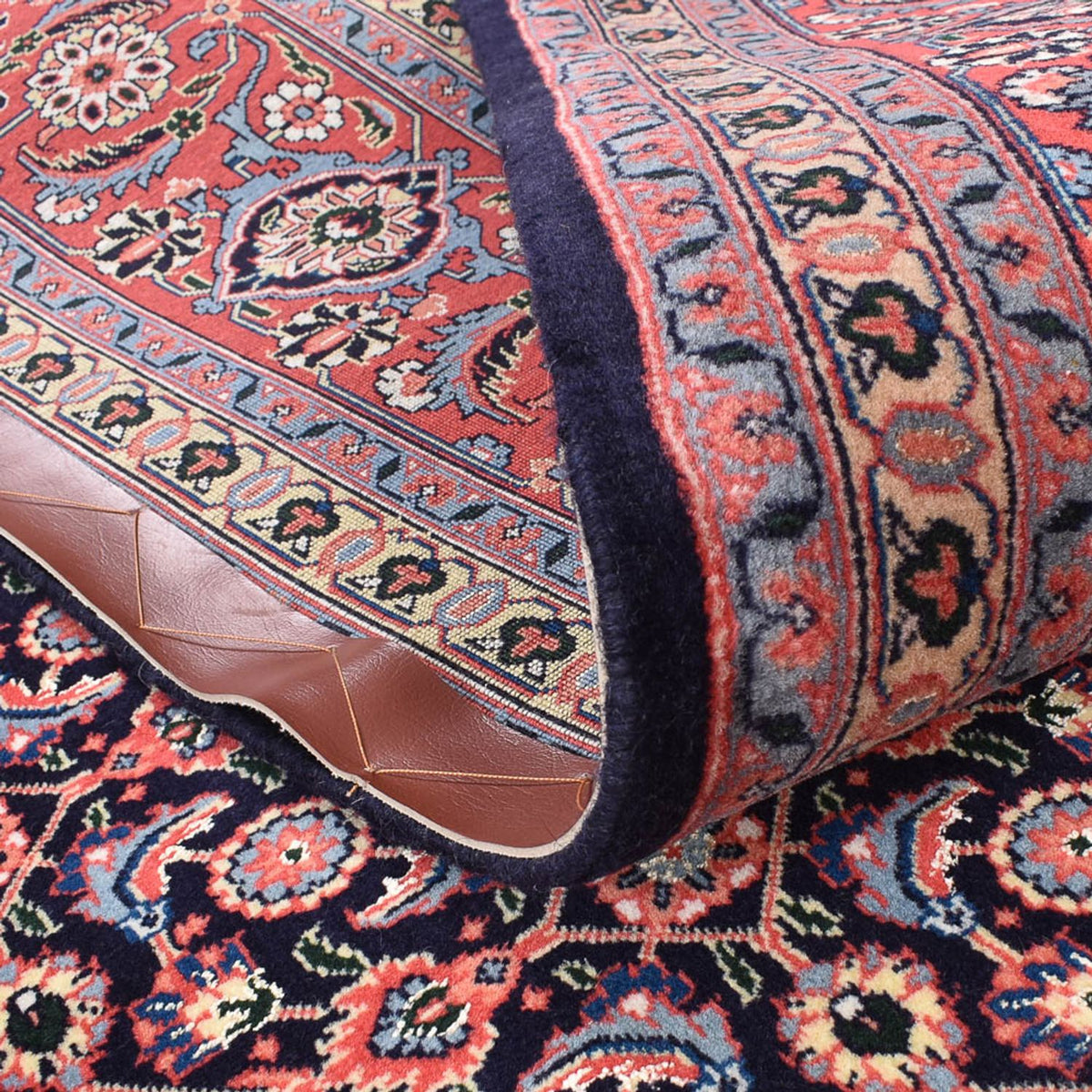 Perserteppich - Täbriz - Royal quadratisch  - 210 x 200 cm - hellrot