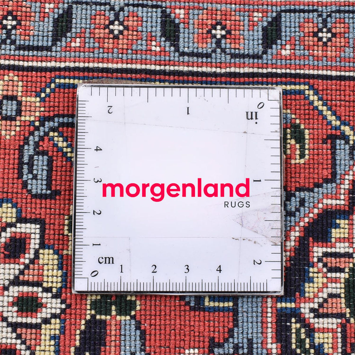 Perserteppich - Täbriz - Royal quadratisch  - 210 x 200 cm - hellrot