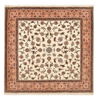 Perserteppich - Täbriz - Royal quadratisch  - 210 x 204 cm - hellbeige