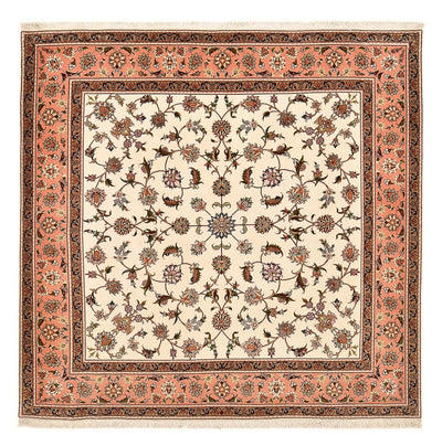 Täbriz - 50 Raj Teppich 204x210cm - Perserteppich