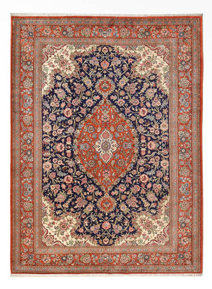 Perserteppich - Ghom - 345 x 250 cm - dunkelblau