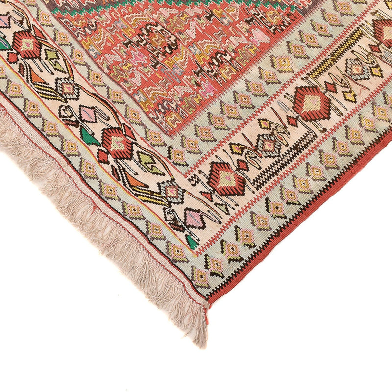 Kelim Teppich - Oriental - 260 x 160 cm - hellrot