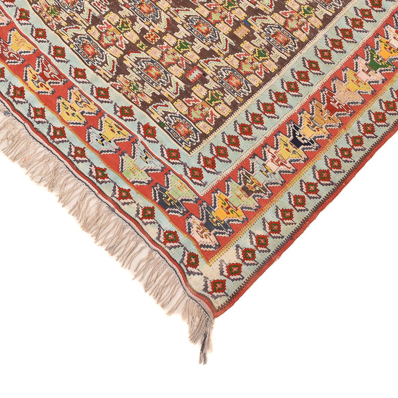 Kelim Teppich - Oriental - 260 x 158 cm - hellrot