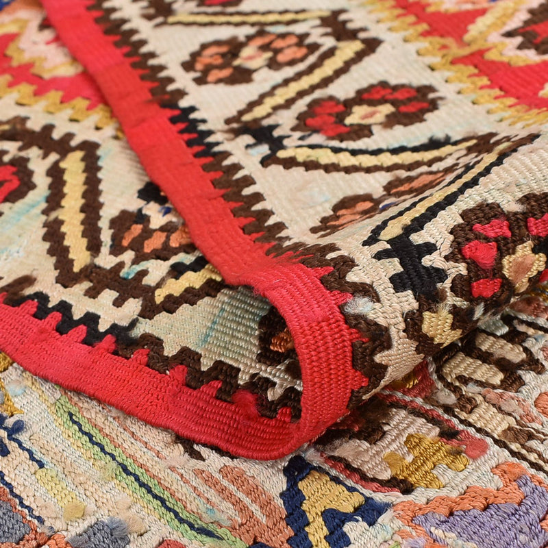 Kelim Teppich - Oriental - 250 x 153 cm - hellrot