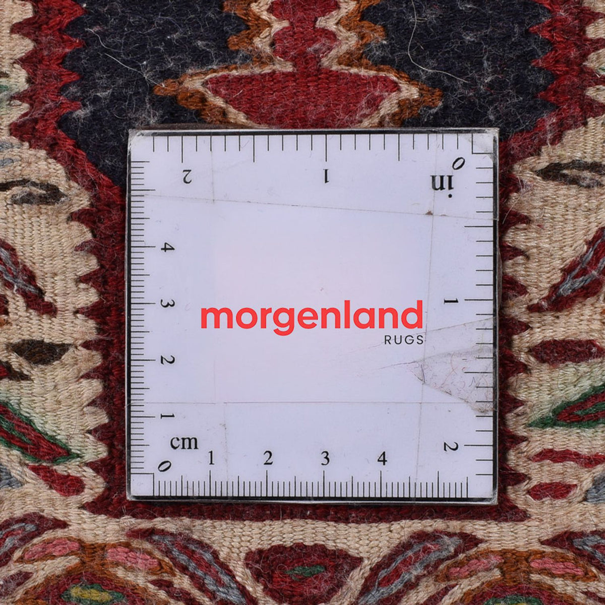 Läufer Kelim - Oriental - 395 x 87 cm - dunkelblau