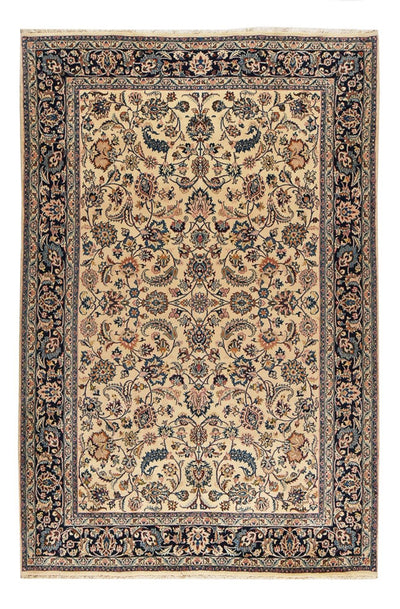 Maschad Teppich 190x294cm - Perserteppich - beige