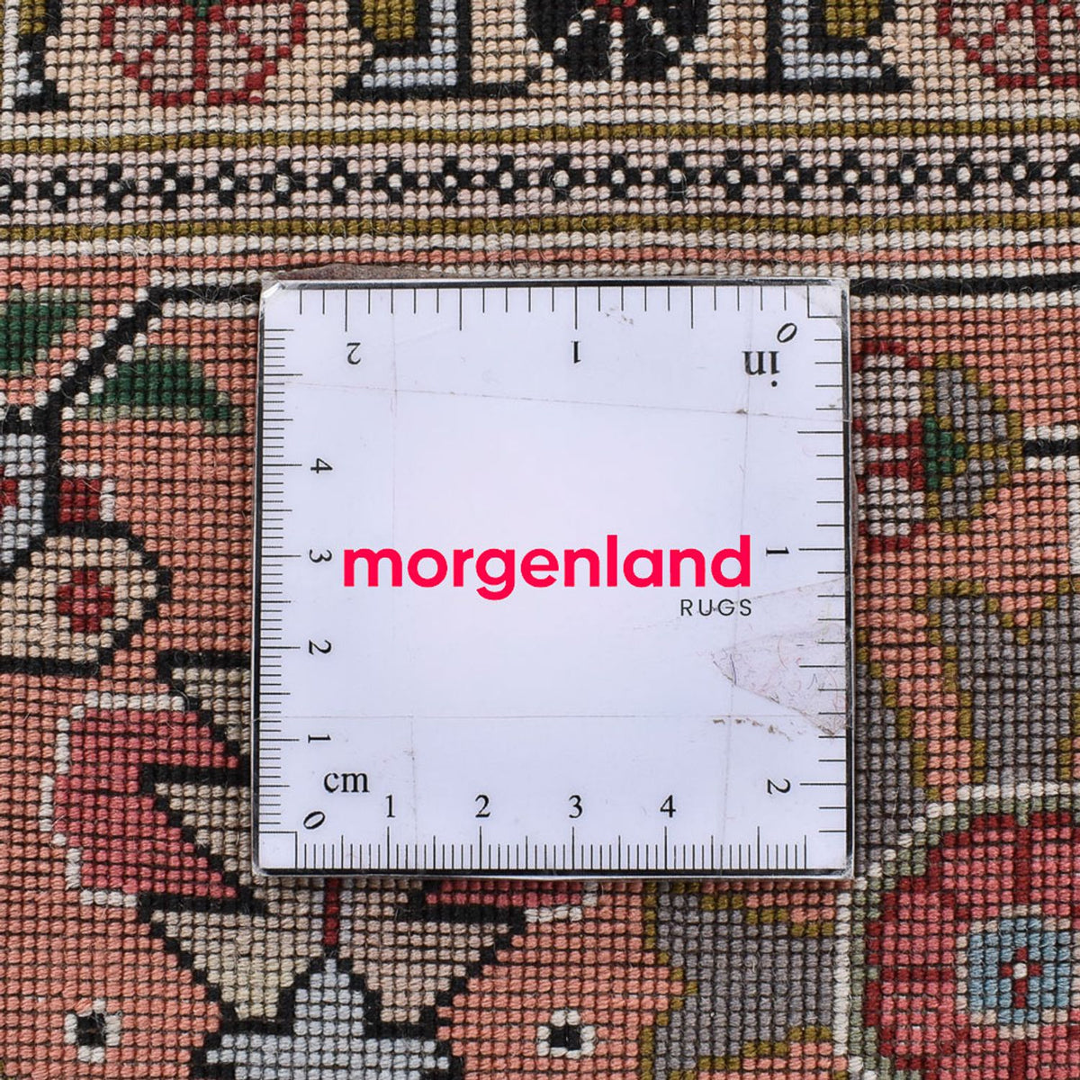 Perserteppich - Täbriz - Royal quadratisch  - 203 x 198 cm - mehrfarbig