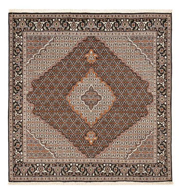 Perserteppich - Täbriz - Royal quadratisch  - 207 x 200 cm - braun