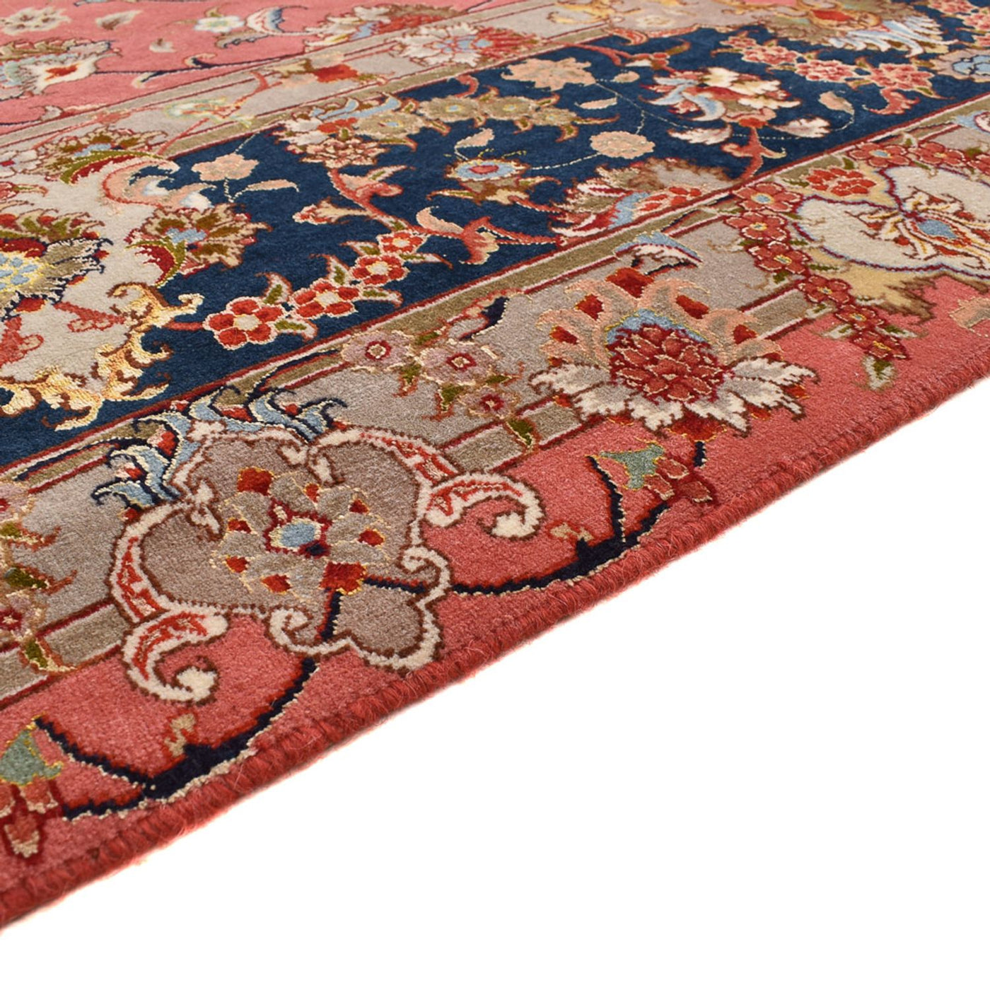 Perserteppich - Täbriz - Royal - 348 x 246 cm - hellrot