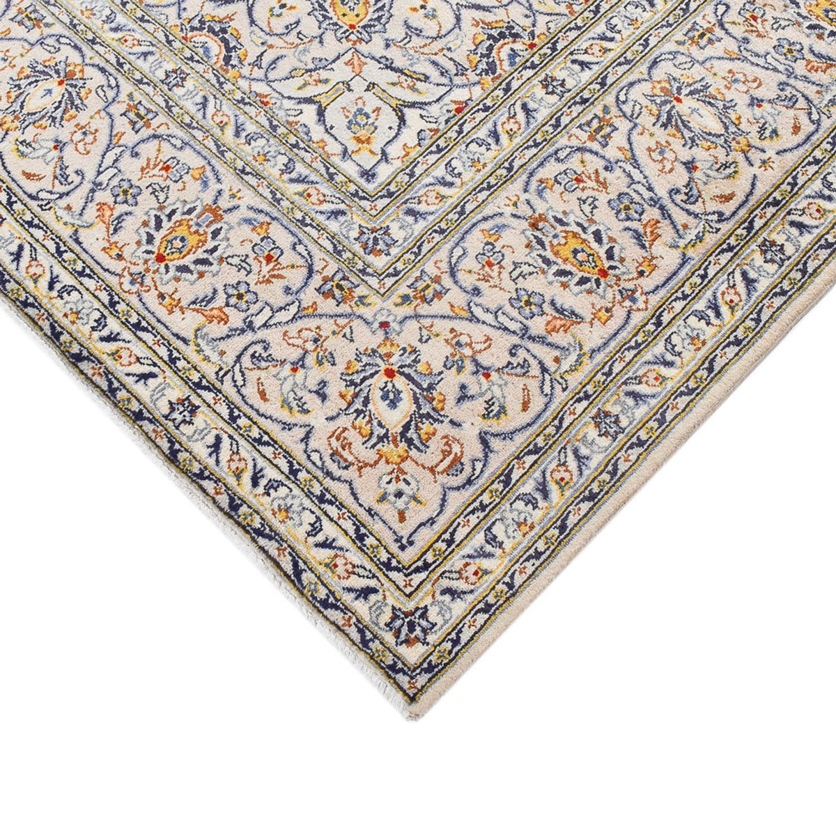 Perserteppich - Keshan - Royal - 345 x 245 cm - grau