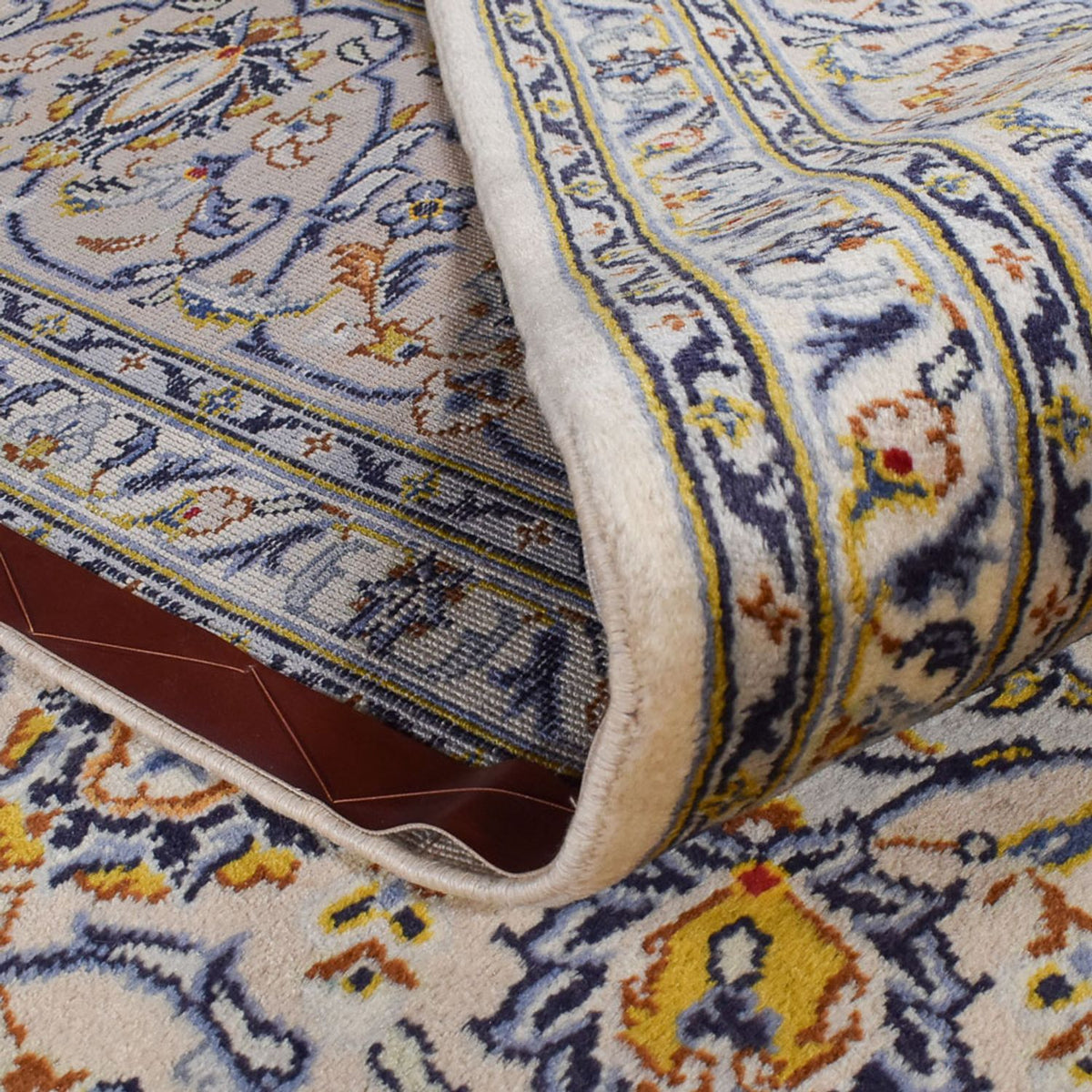 Perserteppich - Keshan - Royal - 345 x 245 cm - grau