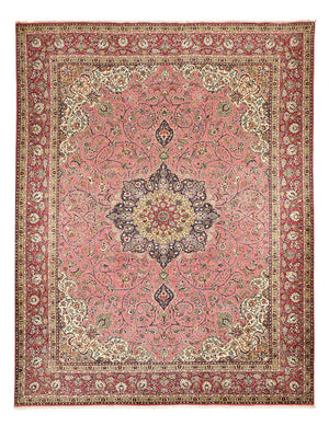 Perserteppich - Täbriz - Royal - 394 x 302 cm - lachs