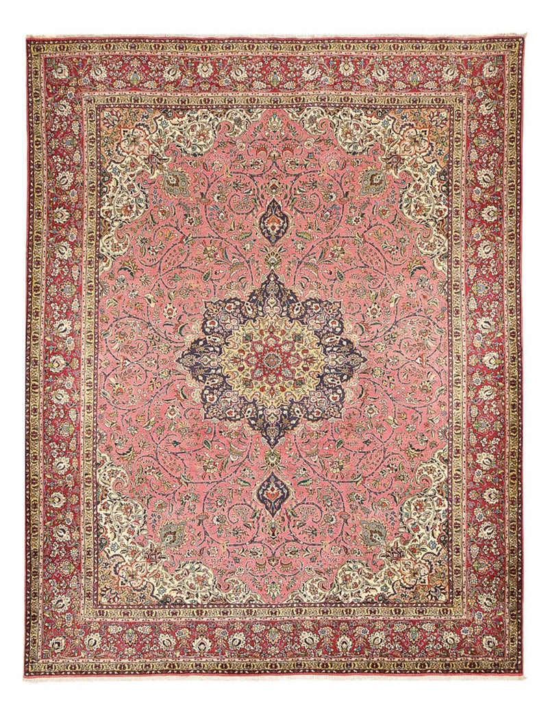 Perserteppich - Täbriz - Royal - 394 x 302 cm - lachs