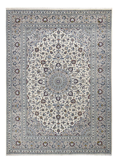 Keshan Teppich 250x348cm - Perserteppich - grau
