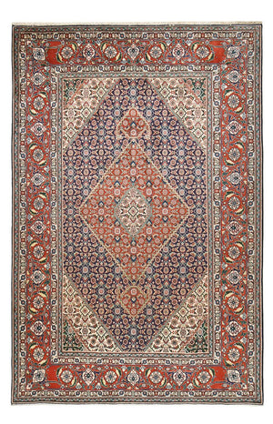 Perserteppich - Täbriz - Royal - 303 x 199 cm - dunkelrot