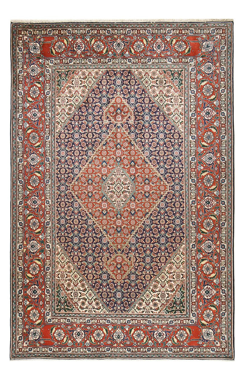 Perserteppich - Täbriz - Royal - 303 x 199 cm - dunkelrot
