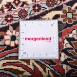 Perserteppich - Bidjar rund  - 250 x 250 cm - hellgrau