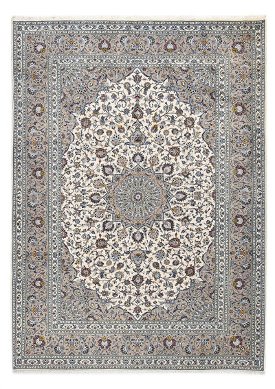 Keshan Teppich 250x343cm - Perserteppich - grau