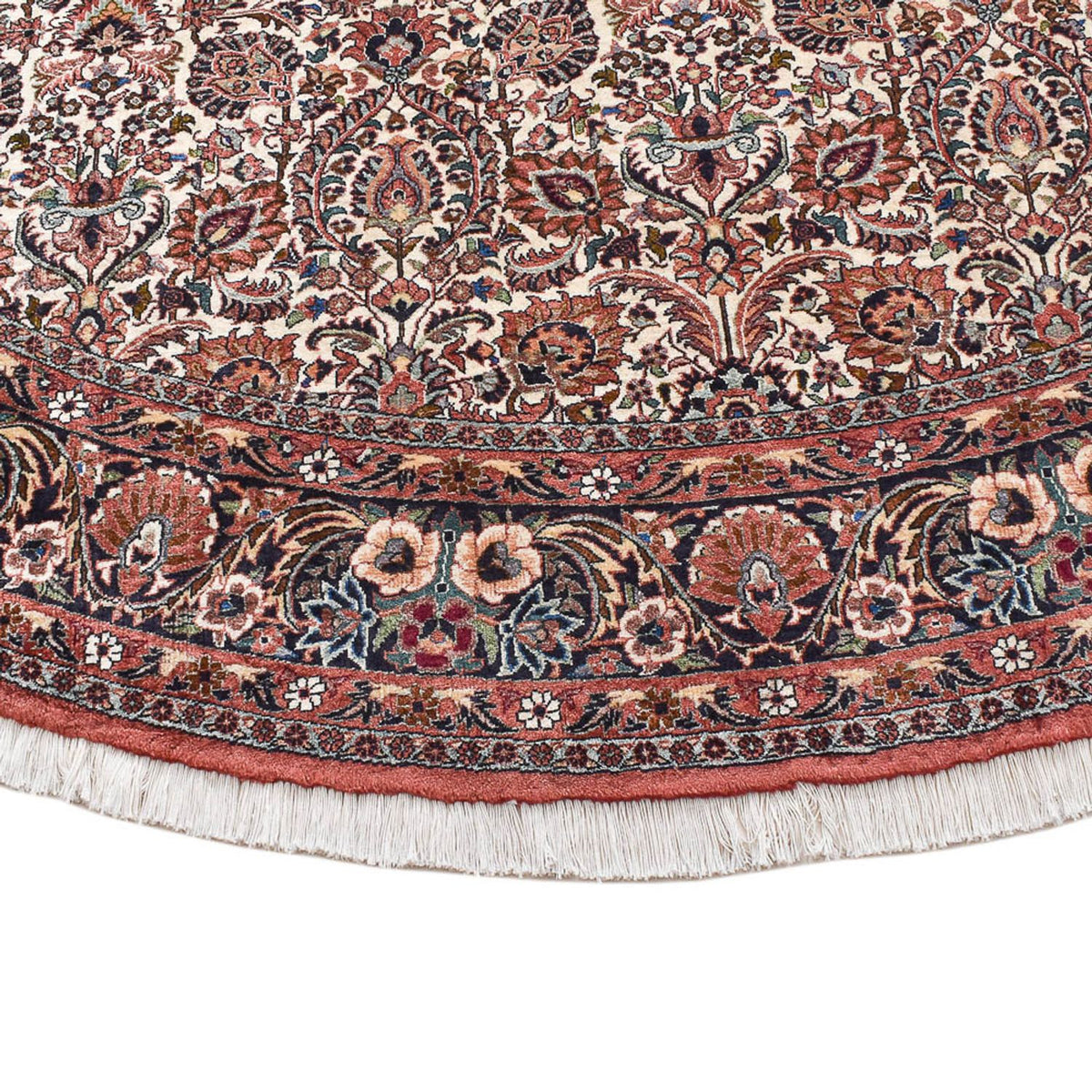 Perserteppich - Bidjar rund  - 250 x 250 cm - rost