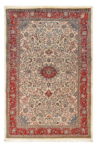 Sarough Teppich 132x205cm - Perserteppich - beige