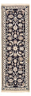 Läufer Perser - Nain - Royal - 186 x 65 cm - dunkelblau