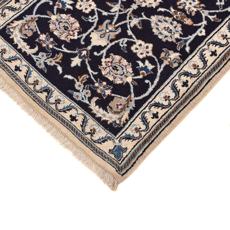 Läufer Perser - Nain - Royal - 186 x 65 cm - dunkelblau