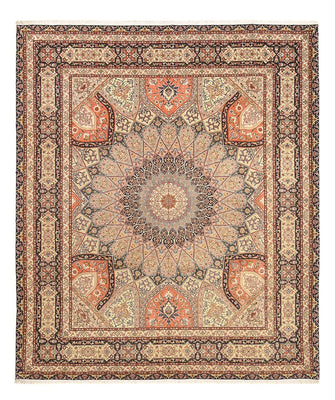 Perserteppich - Täbriz - Royal - 300 x 251 cm - hellbeige