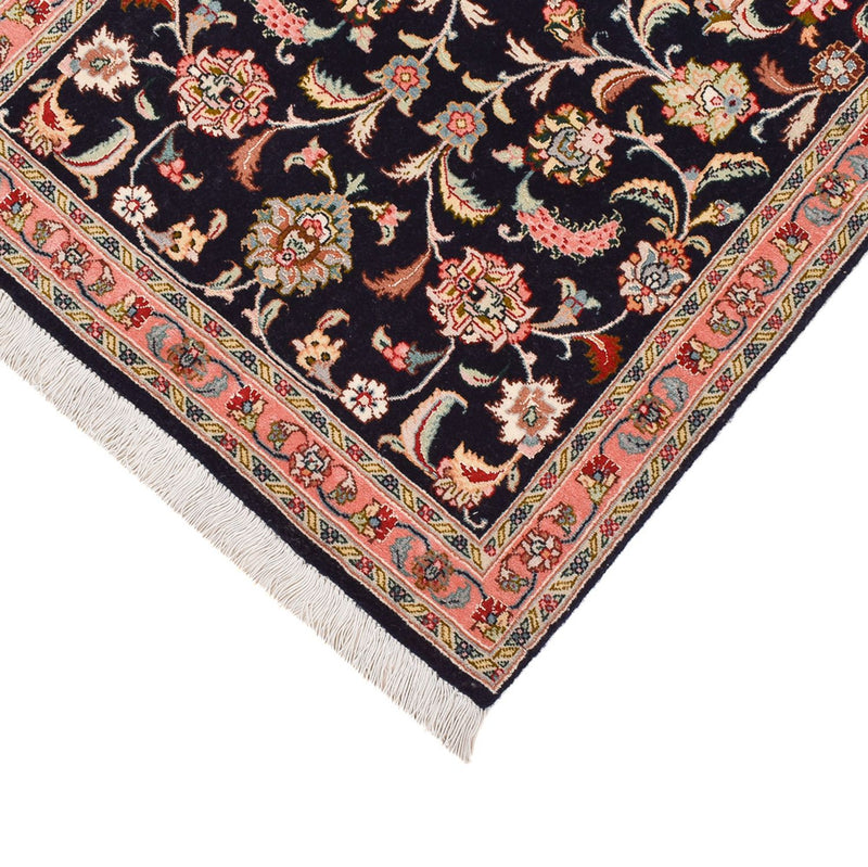 Läufer Perser - Täbriz - Premium - 300 x 66 cm - dunkelblau