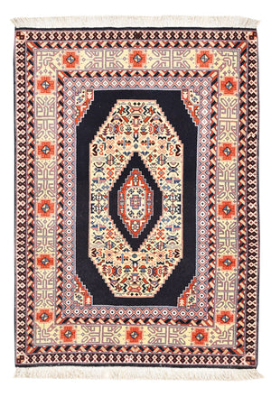 Perserteppich - Täbriz - Royal - 105 x 74 cm - mehrfarbig