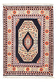 Perserteppich - Täbriz - Royal - 105 x 74 cm - mehrfarbig