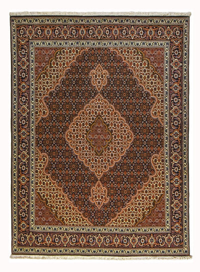 Täbriz - 40 Raj Teppich 152x202cm - Perserteppich