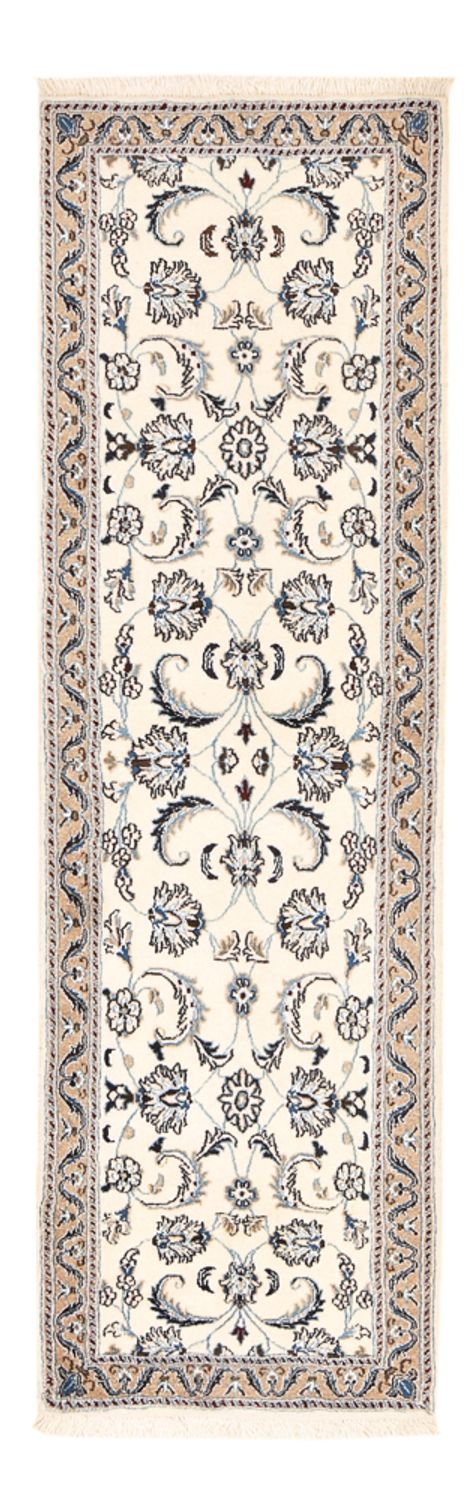 Läufer Perser - Nain - Royal - 198 x 59 cm - creme