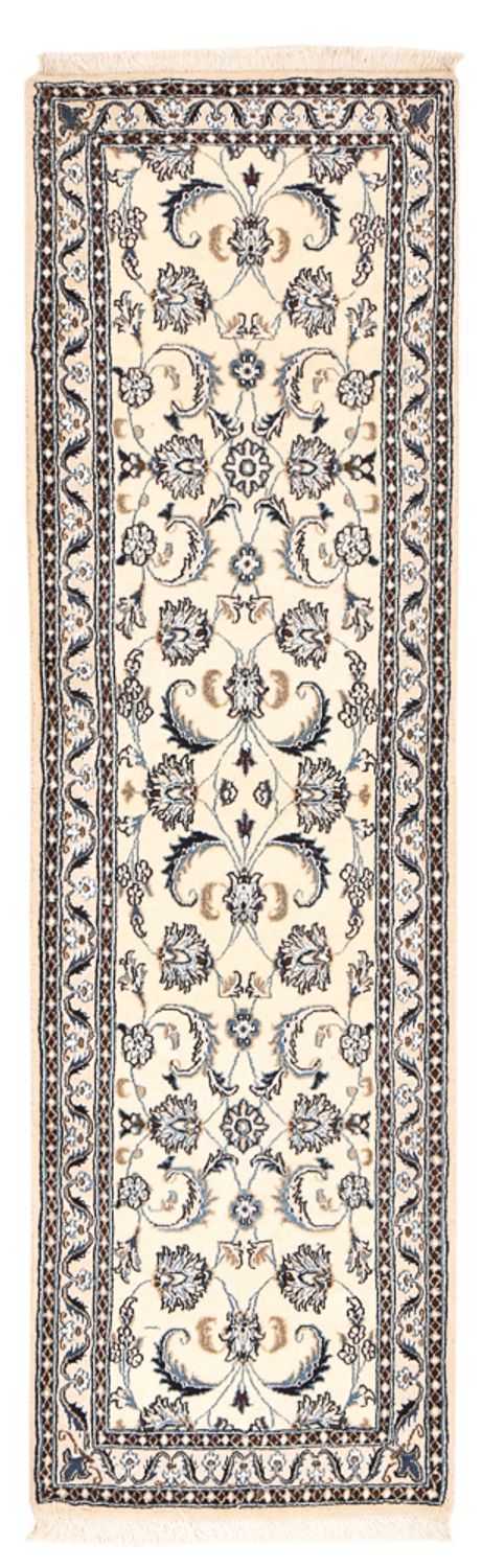 Läufer Perser - Nain - Royal - 195 x 57 cm - creme