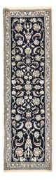 Läufer Perser - Nain - Royal - 203 x 62 cm - dunkelblau
