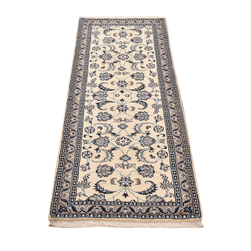 Läufer Perser - Nain - Royal - 197 x 64 cm - creme