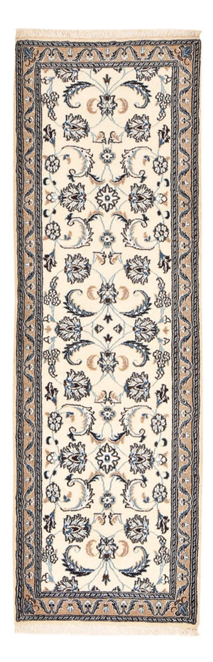 Läufer Perser - Nain - Royal - 202 x 63 cm - creme