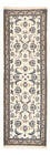 Läufer Perser - Nain - Royal - 202 x 63 cm - creme