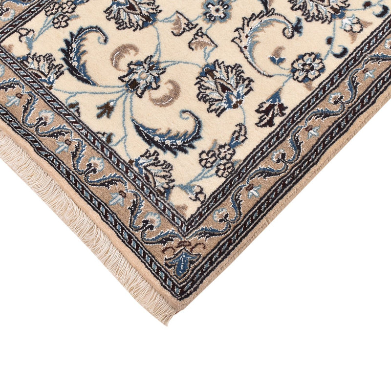 Läufer Perser - Nain - Royal - 202 x 63 cm - creme