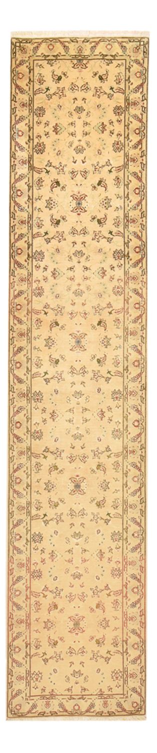 Läufer Perser - Täbriz - Royal - 376 x 80 cm - gold