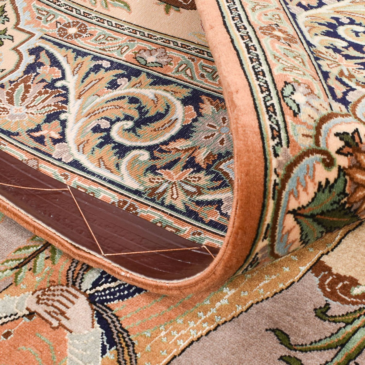 Perserteppich - Ghom - Royal - 220 x 138 cm - mehrfarbig