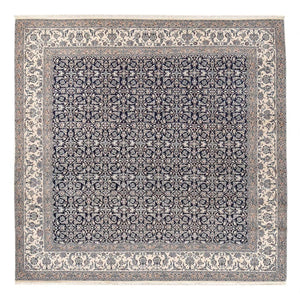 Perserteppich - Nain - Premium quadratisch  - 342 x 340 cm - dunkelblau